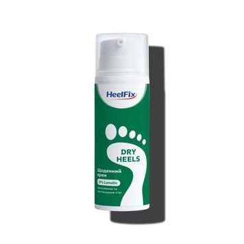 Щоденний відновлювальний крем для шкіри п'ят HeelFix DRY HEELS, 100 мл HF-02-199 фото